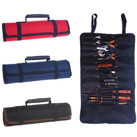 Canvas Roll & Wall Hanging Tool Bag