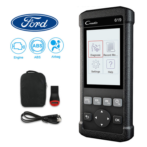 Ford SRS/Airbag, ABS, Reader & Reset Diagnostic Scan Tool