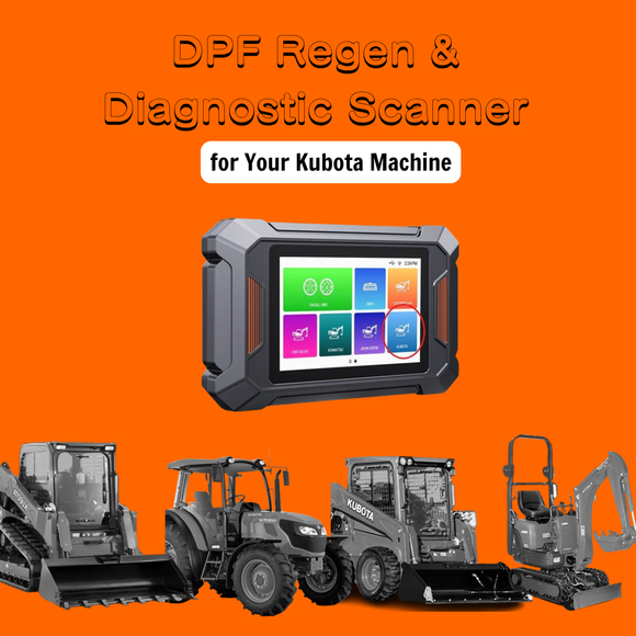 Boost Your Kubota Machine Power: Insider Tips on Efficient DPF Regeneration Tools