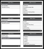 Toyota FJ Cruiser Compatible ABS and SRS/Airbag & Engine Diagnostic Scanner