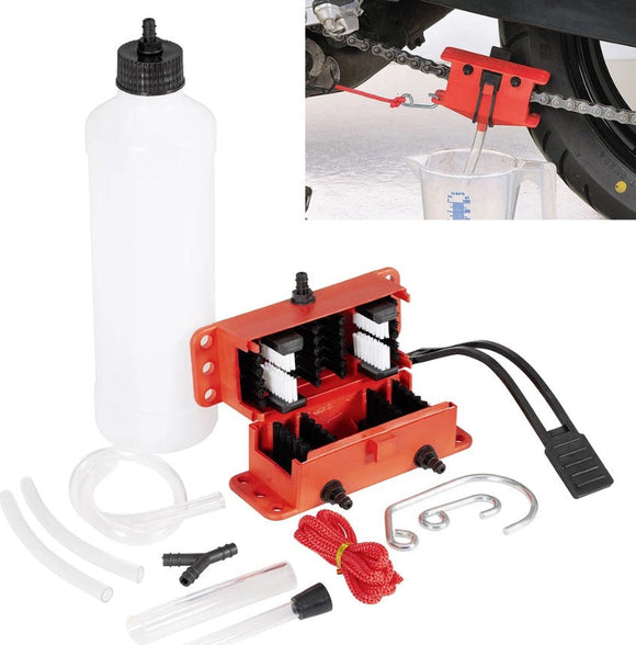 Motorcycle Chain Cleaner and Lube Kit for Honda