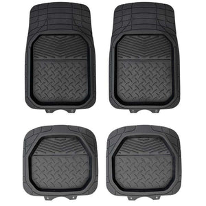 Isuzu Ute Compatible Rubber Deep Dish Floor Mats