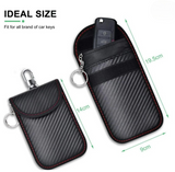 Anti-Theft Faraday Key Signal Blocking Box & Pouch (RFID Protection)