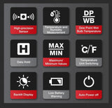 4-in-1 Smart Digital Temperature & Humidity Meter