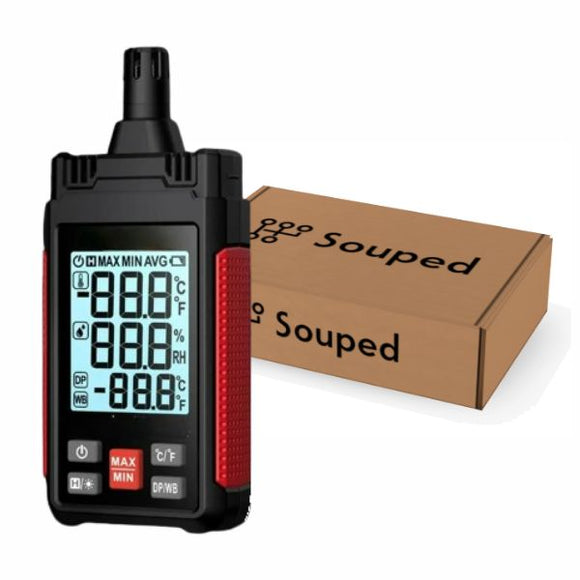 4-in-1 Smart Digital Temperature & Humidity Meter