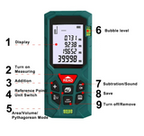 High-Precision Digital Laser Tape Measure for Home & DIY