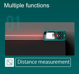 High-Precision Digital Laser Tape Measure for Home & DIY