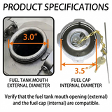 Locking Fuel Cap – Anti-Theft Diesel Fuel Tank Cap for Freightliner Truck