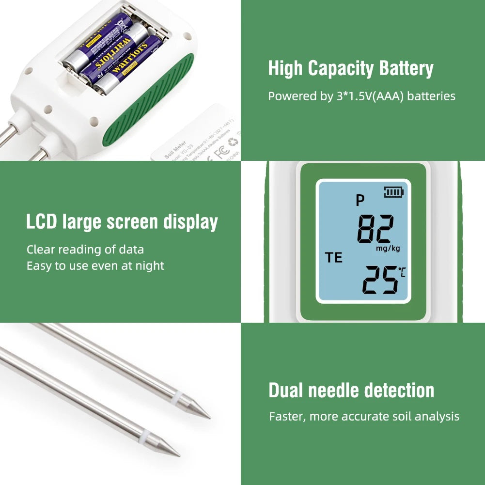 Digital thermometer with highlighted settings, illustrating its features for precise temperature readings.