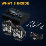 Round 7 Inch Off-Road LED Driving Lights for Ford