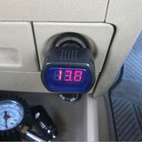 LED Voltmeter Battery Health Tester for Subaru