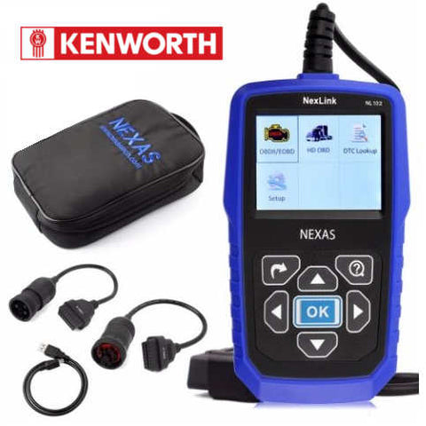 Kenworth Heavy Duty Diagnostic Scanner Fault Code Reader