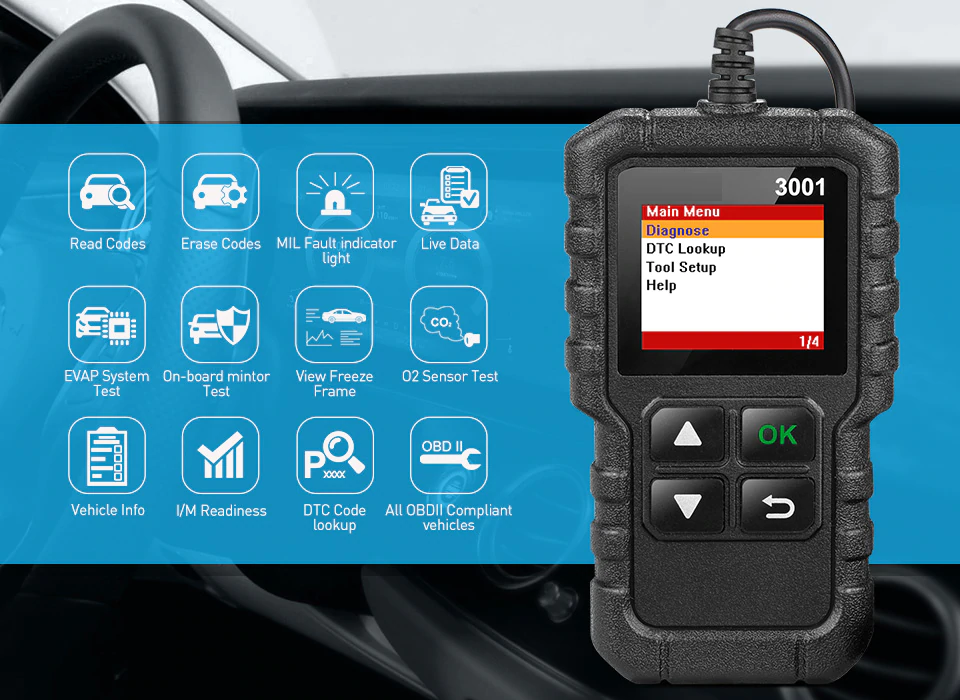 IProscan Pro CANBUS Diagnostic Scanner - OBD2 Code Reader For Renault, Citroen, Peugeot, BMW & More