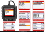 Honda Car Diagnostic OBD Scanner Fault Code Reader
