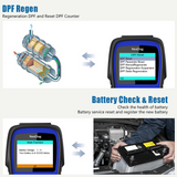 Jaguar DPF, SAS, BMS, SRS (airbag), ABS, OIL RESET Diagnostic Scan Tool