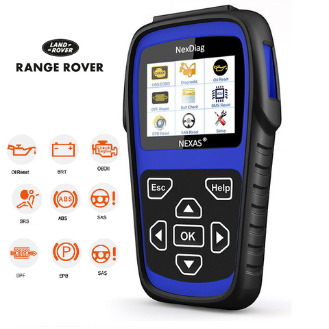 Range Rover DPF, SAS, BMS, SRS (airbag), ABS, OIL RESET Diagnostic Scan Tool